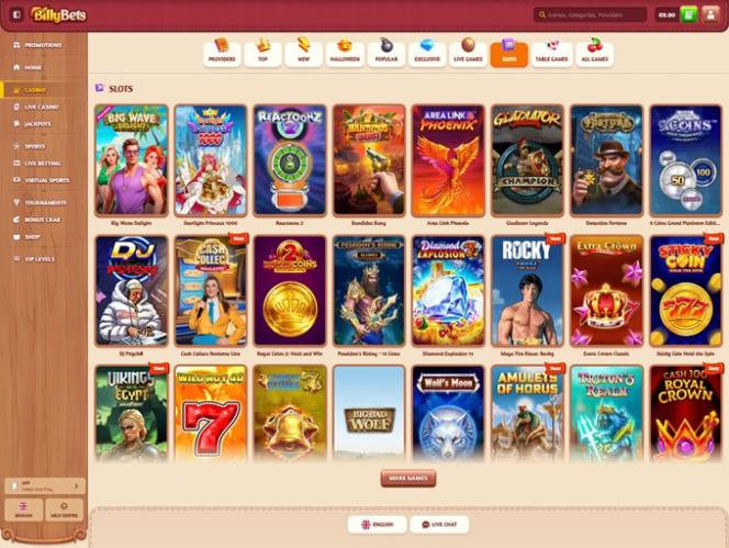 BillyBets Gambling enterprise